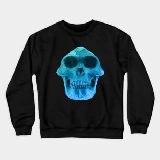 Australopithecus Afarensis "Lucy" Fossil Skull Crewneck Sweatshirt